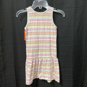 ruffle bottom tank top dress