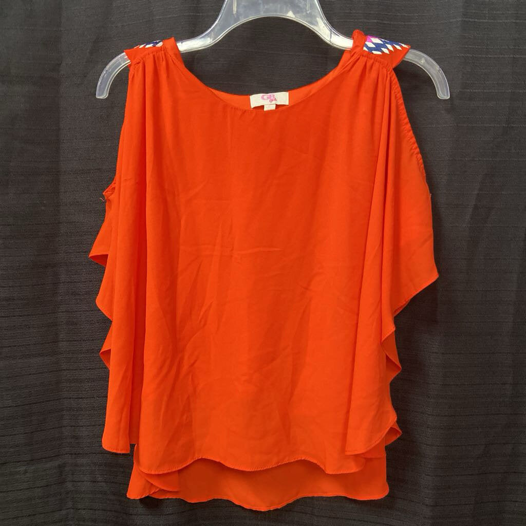 cold shoulder flowy top
