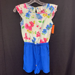 ruffle sleeve back buttonup outfit