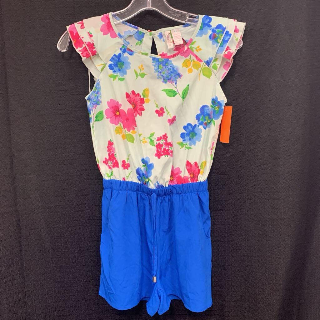ruffle sleeve back buttonup outfit
