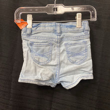 Load image into Gallery viewer, denim button up shorts
