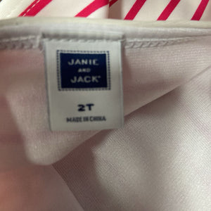 sailor striped 2 pc swim suit