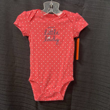 Load image into Gallery viewer, &quot;Auntie&#39;s little lady&quot; dot outfit
