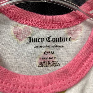 "Juicy Couture" heart print outfit