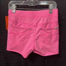 Load image into Gallery viewer, neon front tie cutoff shorts
