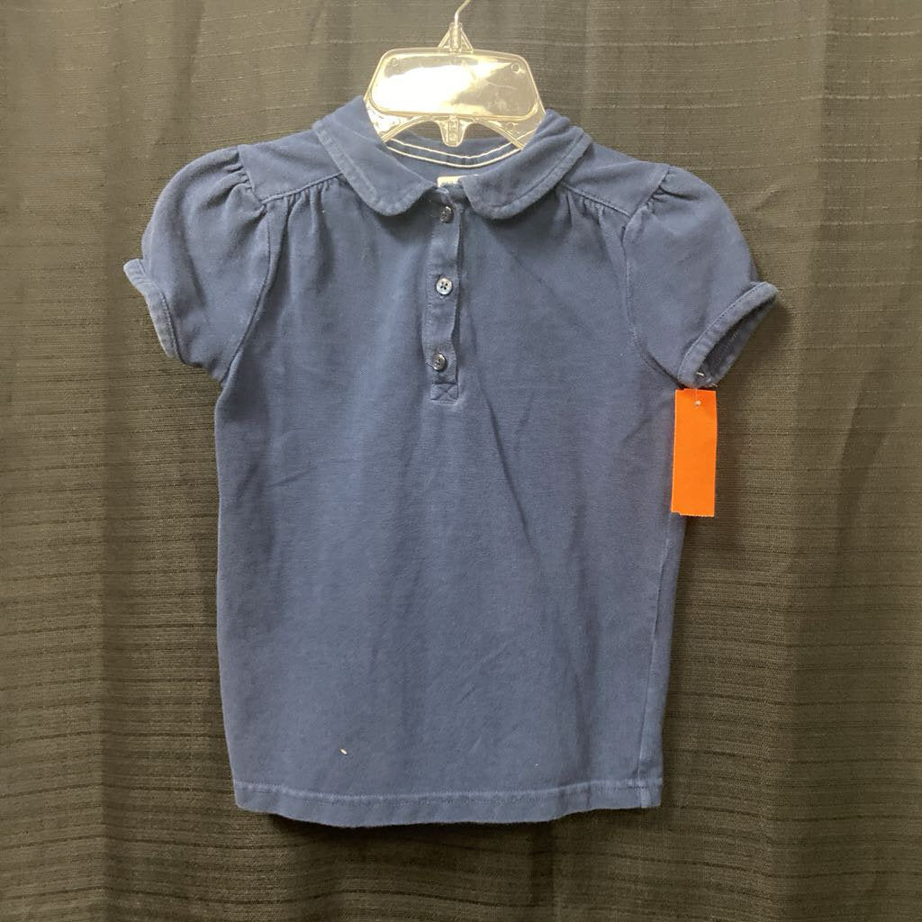 button up collared top