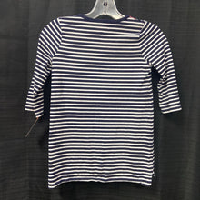 Load image into Gallery viewer, striped v neck pattern tunic

