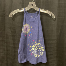 Load image into Gallery viewer, fireworks strap tank top
