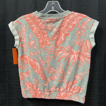 Load image into Gallery viewer, hawaiian print crop top
