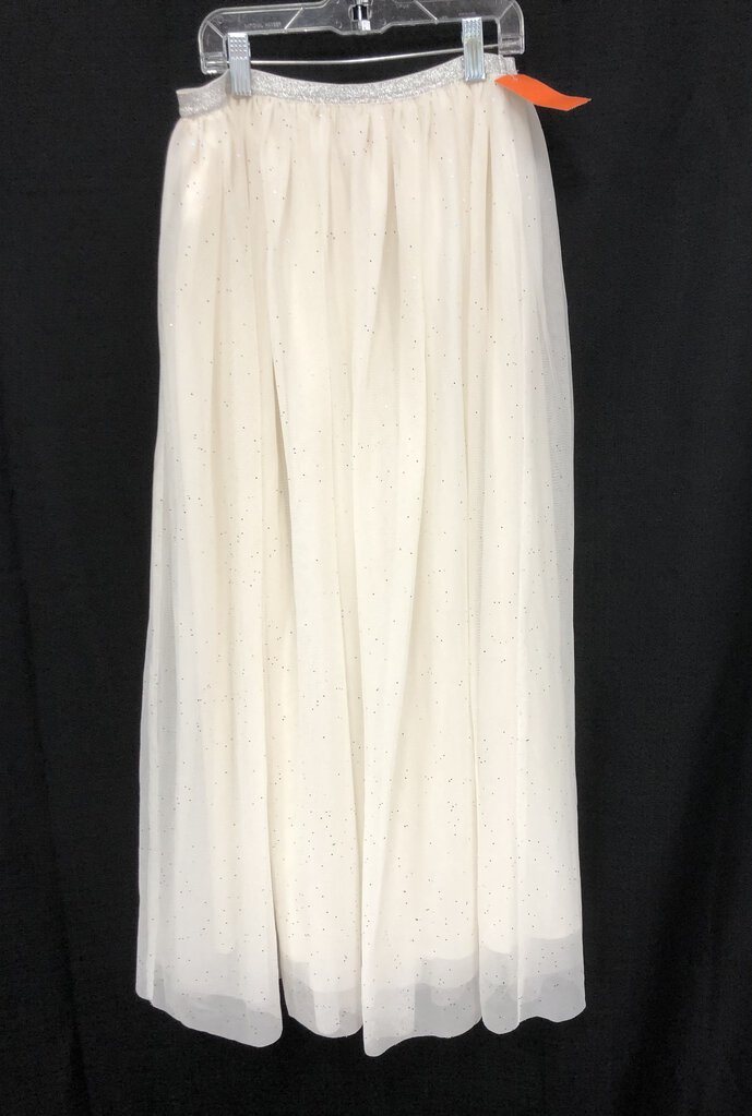 colored sparkles long tulle skirt