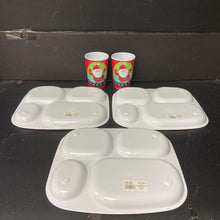 Load image into Gallery viewer, 5pc Christmas Plates &amp; Cups Set (Citrus Grove)
