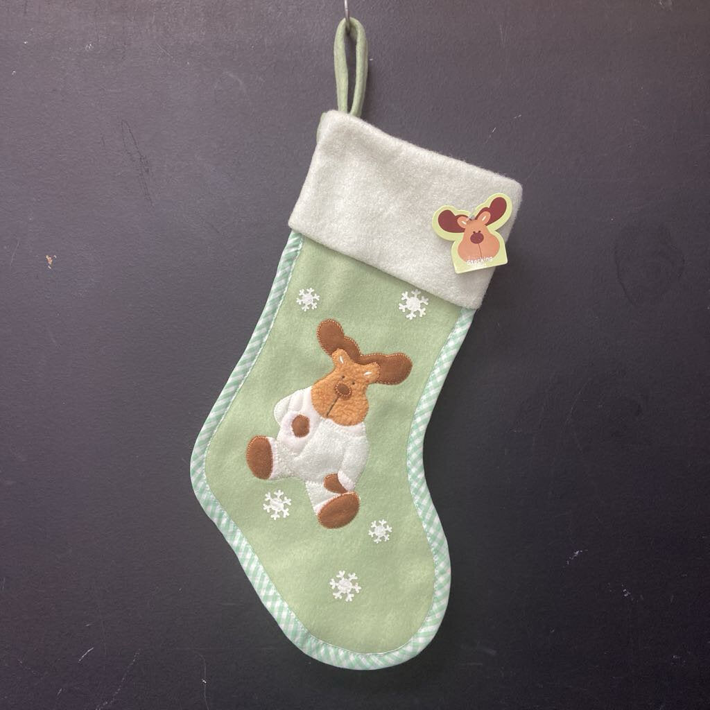Moose Christmas Stocking (NEW) (Double Nice Co.)