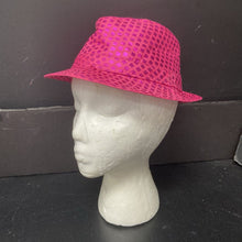 Load image into Gallery viewer, Girls Sparkly Fedora Hat
