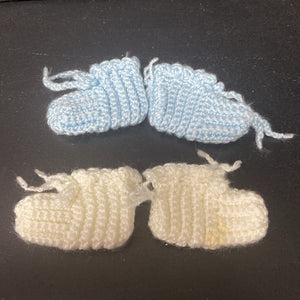 Boys 2pk Knit Booties