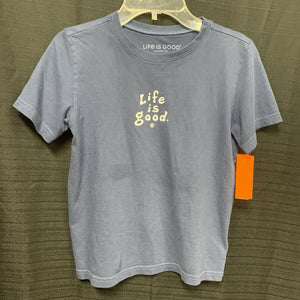 "Life is Good" solid shirt