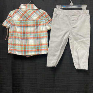 "North Shore..." plaid top 2pc outfit