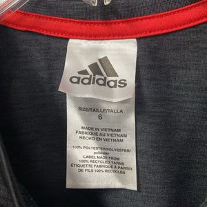 "adidas" symbol athletic shirt