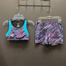 Load image into Gallery viewer, Girls 2pc Stars Dance Outfit
