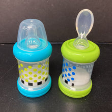 Load image into Gallery viewer, 2pk Baby Food Nurser Bottles

