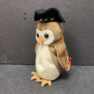 Wise the 1998 Graduation Owl Beanie Baby – Encore Kids Consignment