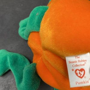 Pumkin the Pumpkin Halloween Beanie Baby