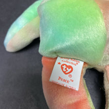 Load image into Gallery viewer, Peace the Bear Beanie Baby
