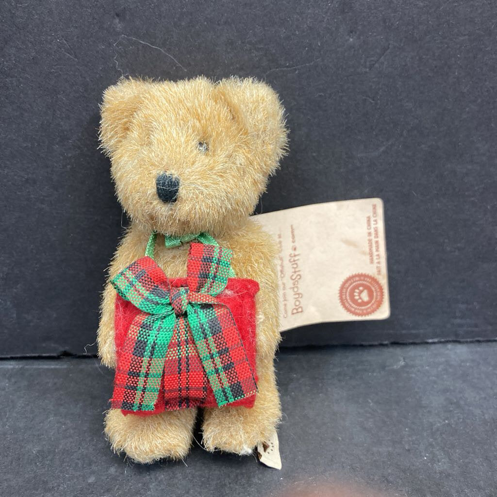 The Head Bean Collection Christmas Mini Bear Plush