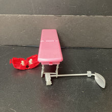 Load image into Gallery viewer, Doctor's Office Exam Table w/Doctor Bag
