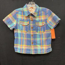 Load image into Gallery viewer, plaid button up shirt
