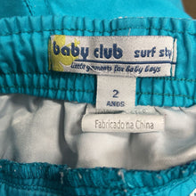Load image into Gallery viewer, tie waist swim shorts (Baby Club)
