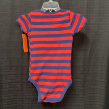 Load image into Gallery viewer, striped snap outfit w/ pocket
