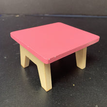 Load image into Gallery viewer, Wooden Dollhouse Table
