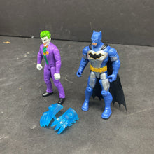 Load image into Gallery viewer, The Joker vs Batman Batcycle Motorcycle w/Figures

