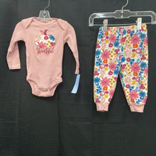 Load image into Gallery viewer, 2pc &quot;Thankful&quot; Thanksgiving Outfit
