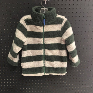 Boys Striped Winter Jacket