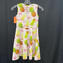 Load image into Gallery viewer, striped pineapple dress
