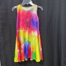 Load image into Gallery viewer, rainbow tie dye dress
