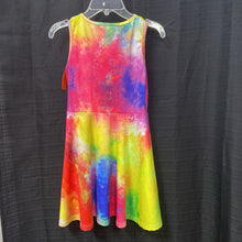 Load image into Gallery viewer, rainbow tie dye dress
