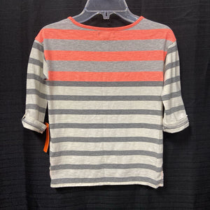 block striped top