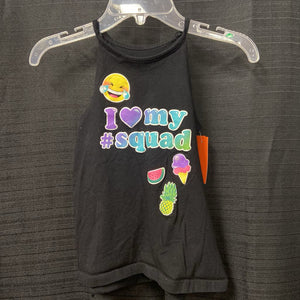 "I love my #squad" tank top