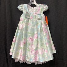 Load image into Gallery viewer, roses print formal dress
