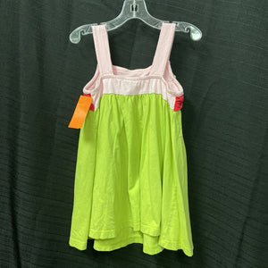 ruffle front straps sun dress