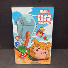 Load image into Gallery viewer, Marvel &quot;Tsum Tsum&quot; Takeover! (Jacob Chabot) -paperback comic
