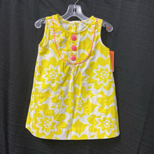 Load image into Gallery viewer, large flowers print sun dress
