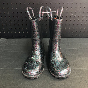 Girls Sparkly Rain Boots