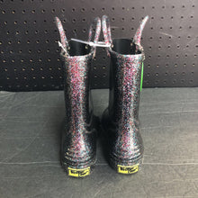 Load image into Gallery viewer, Girls Sparkly Rain Boots
