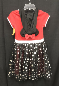 sequin Minnie dots tulle dress
