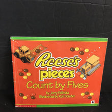 Load image into Gallery viewer, Reese's Pieces Count by Fives (Jerry Pallotta) (Math) -paperback educational
