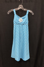Load image into Gallery viewer, stripe pattern sun dress w/ beads
