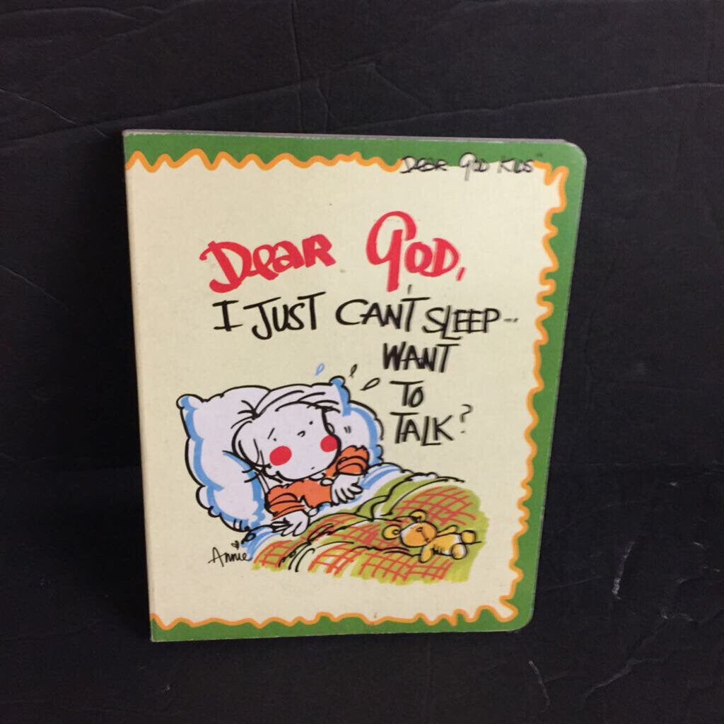 Dear God, I Just Can't Sleep... Want to Talk? (Dear God Kids) (Anna Fitzgerald) -religion board